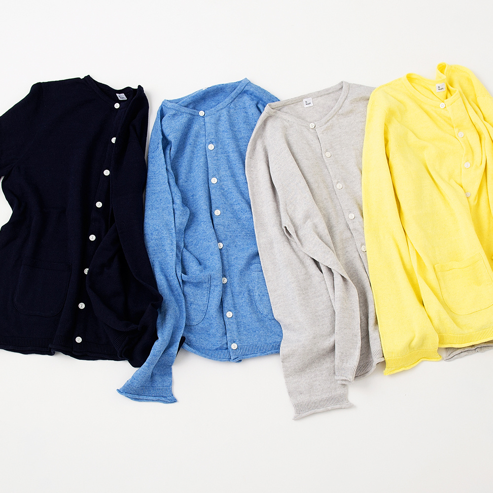 OTA KNIT コットンカシミア カーディガン